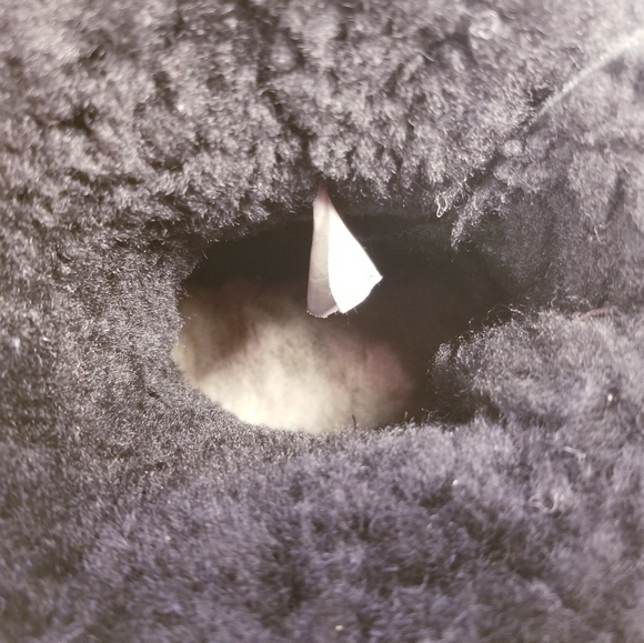 UGG AUSTRALIA BAILEY ANKLE BLACK SUEDE WOMEN BOOTS SZ 8 - Picture 10 of 11